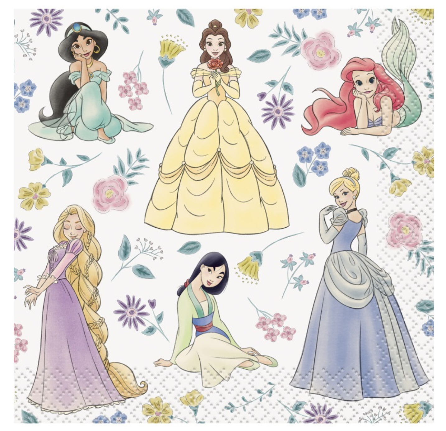 Screenshot-2026-01-07-123803.png Disney Princess Beverage Napkins 16ct. 2Ply - Image 1