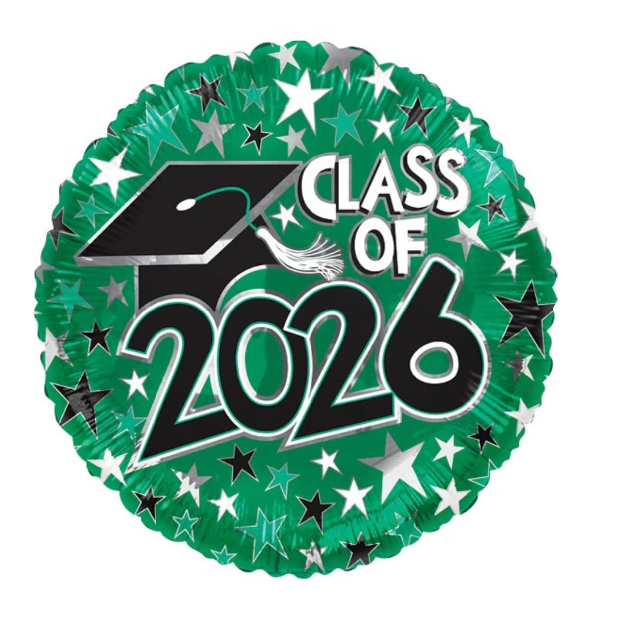 Screenshot-2026-05-06-at-5-54-46-PM.jpg 17" CLASS OF 2026 GREEN BALLOON #489 - Image 1