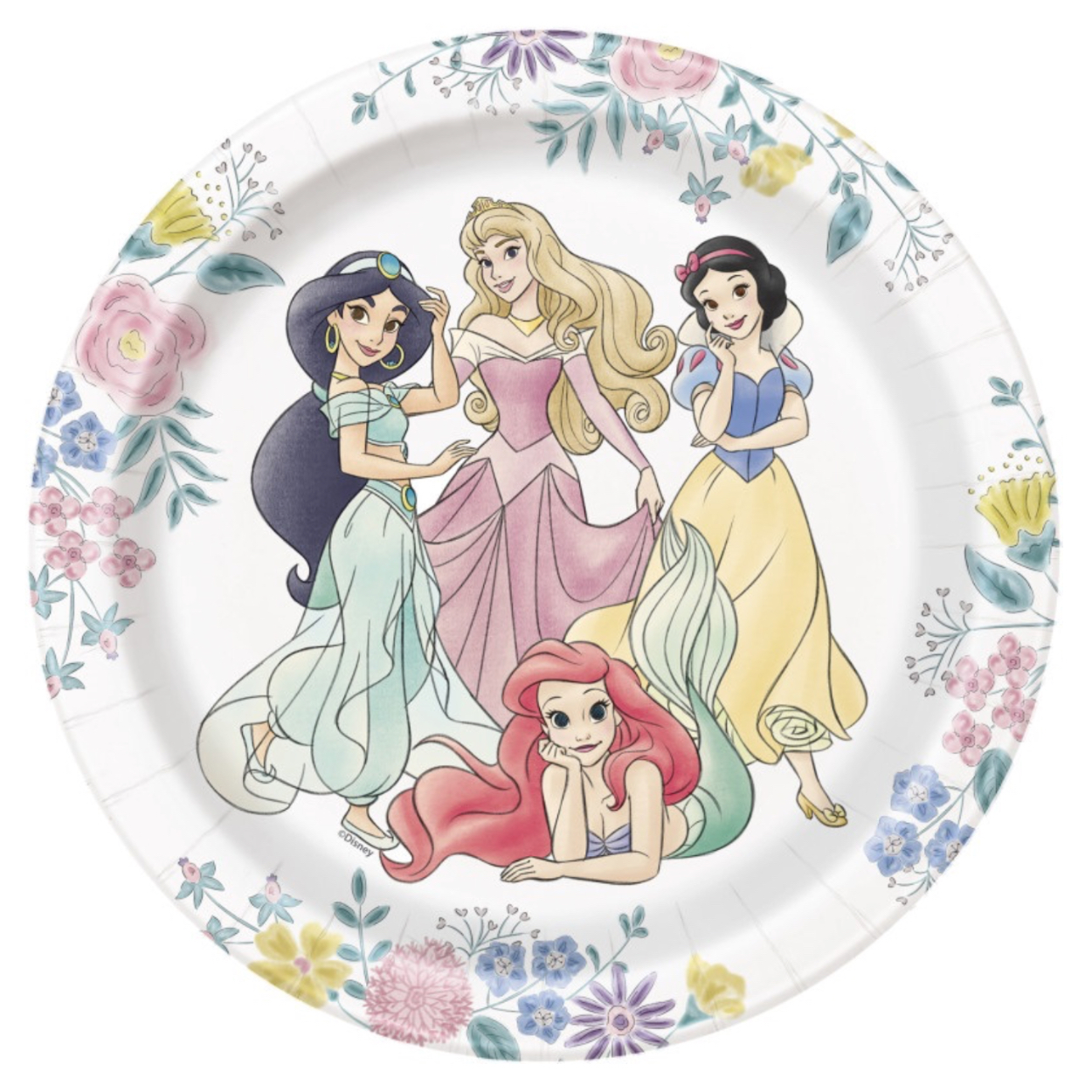 Screenshot-2026-05-12-at-8-30-27-PM.jpg Disney Princess Round 7" Dessert Plates 8ct. - Image 1