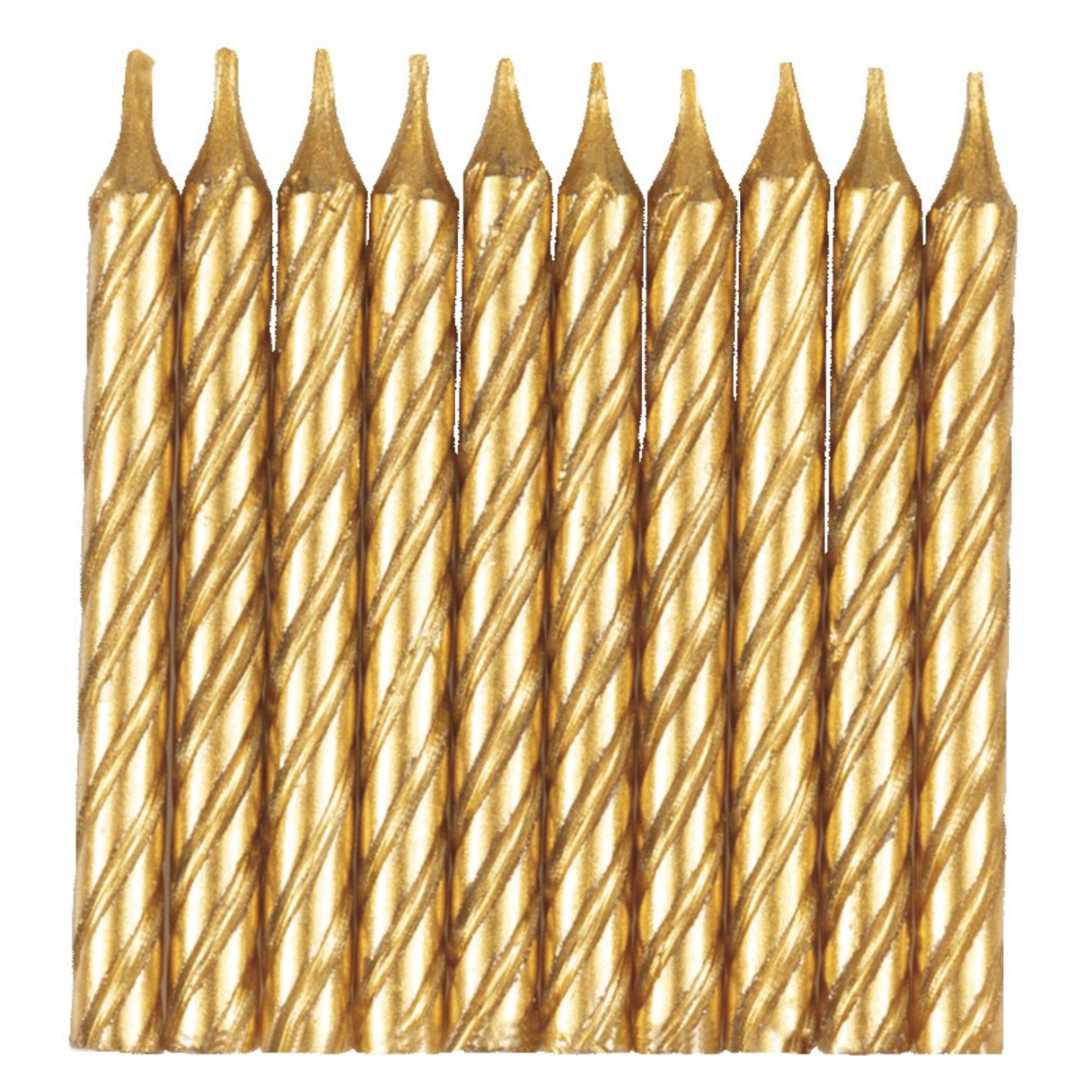 Screenshot-2026-05-12-at-8-39-22-PM.jpg Gold Spiral Birthday Candles - 10 ct. - Image 1