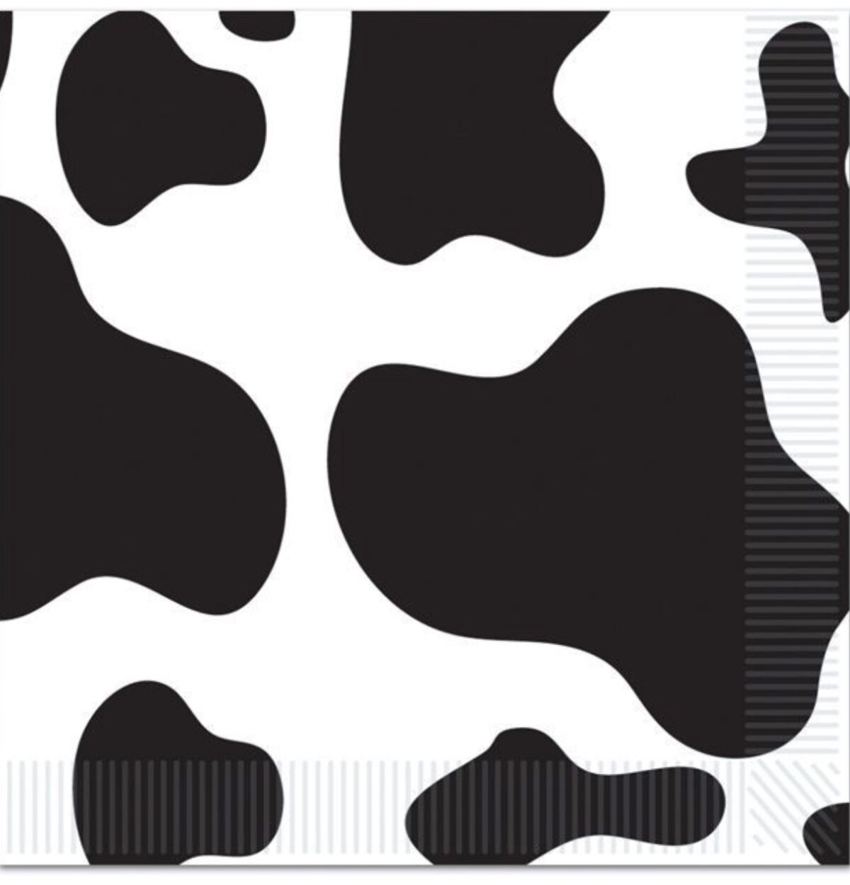 Cow Print Luncheon Napkins 16ct.