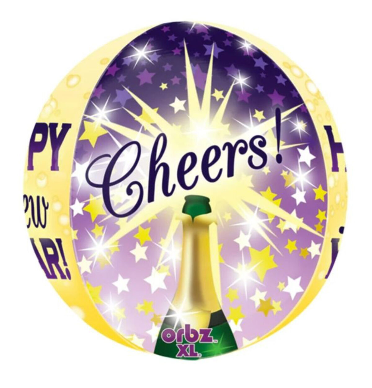16" NEW YEAR CHEERS ORBZ