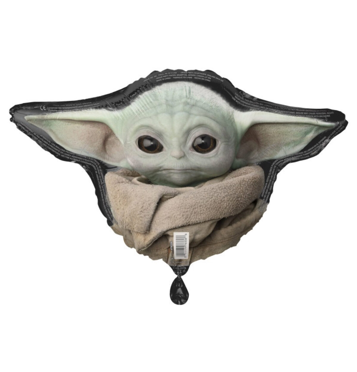 The Child Shaped Foil Balloon 24" Yoda