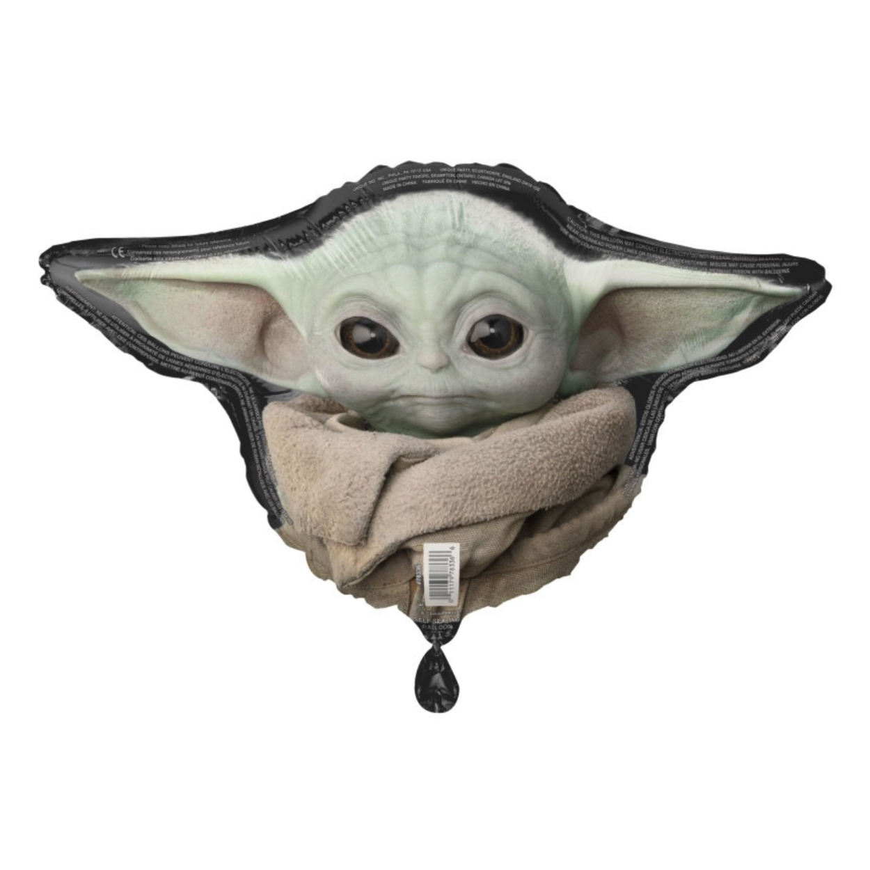Screenshot-2026-06-29-at-4-52-04-PM.jpg The Child Shaped Foil Balloon 24" Yoda - Image 1
