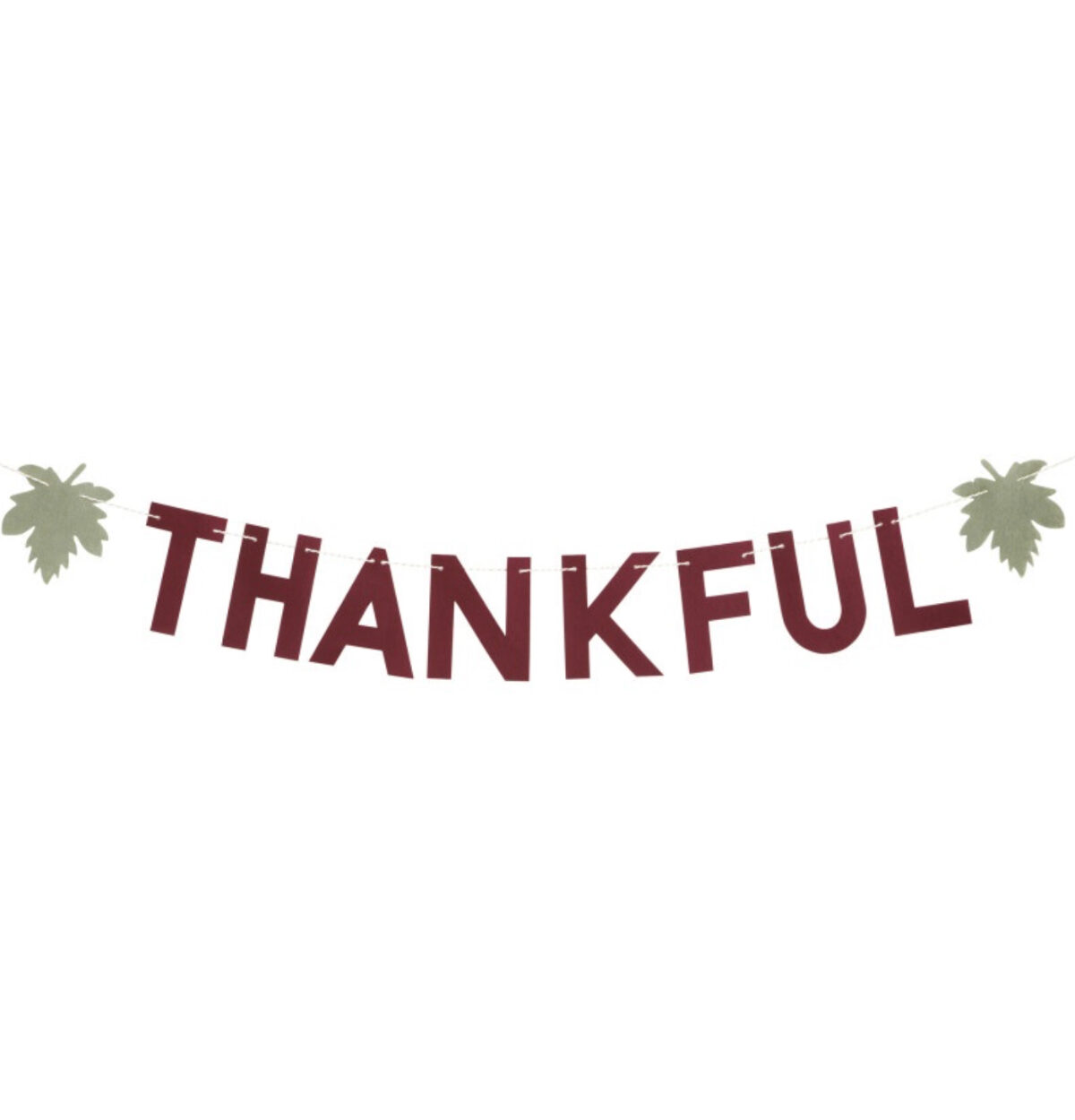 Felt Thanksgiving Banner