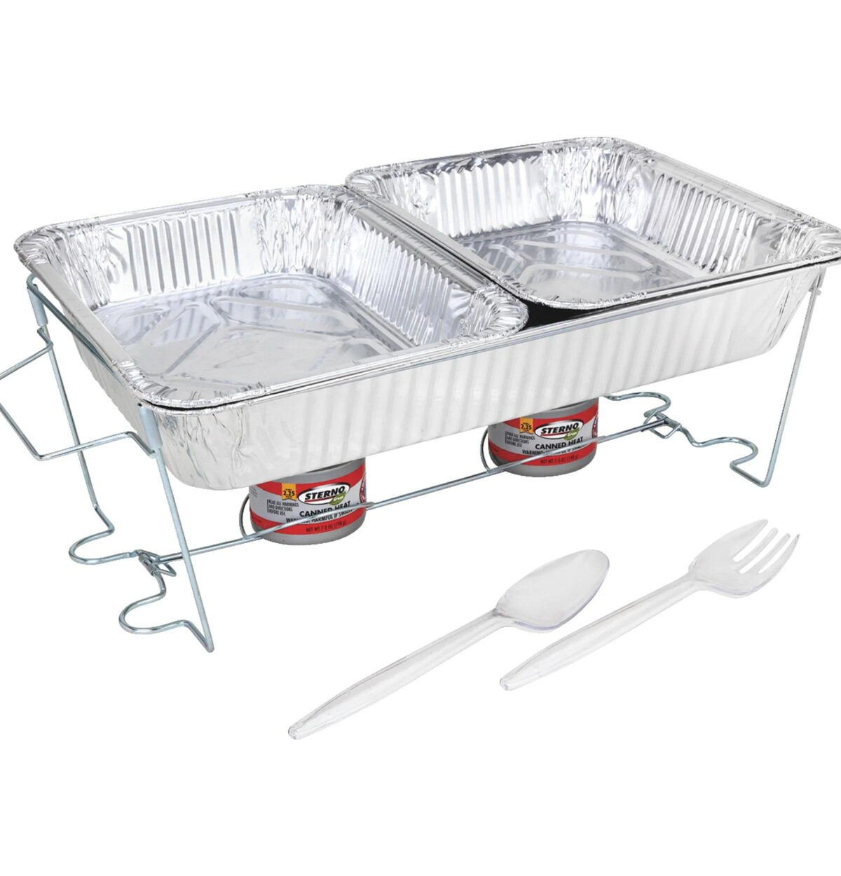 11 PIECE BUFFET SERVING KIT (Chafing Rack Kit)