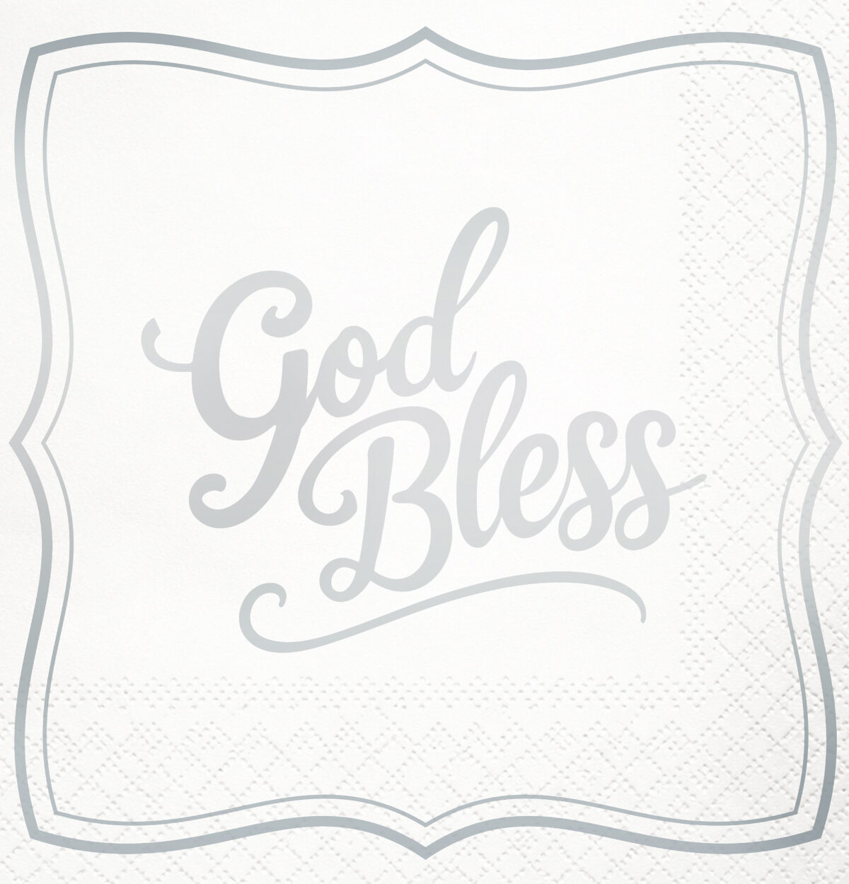 God Blessed  Baptism Lunch Napkins, 16ct.