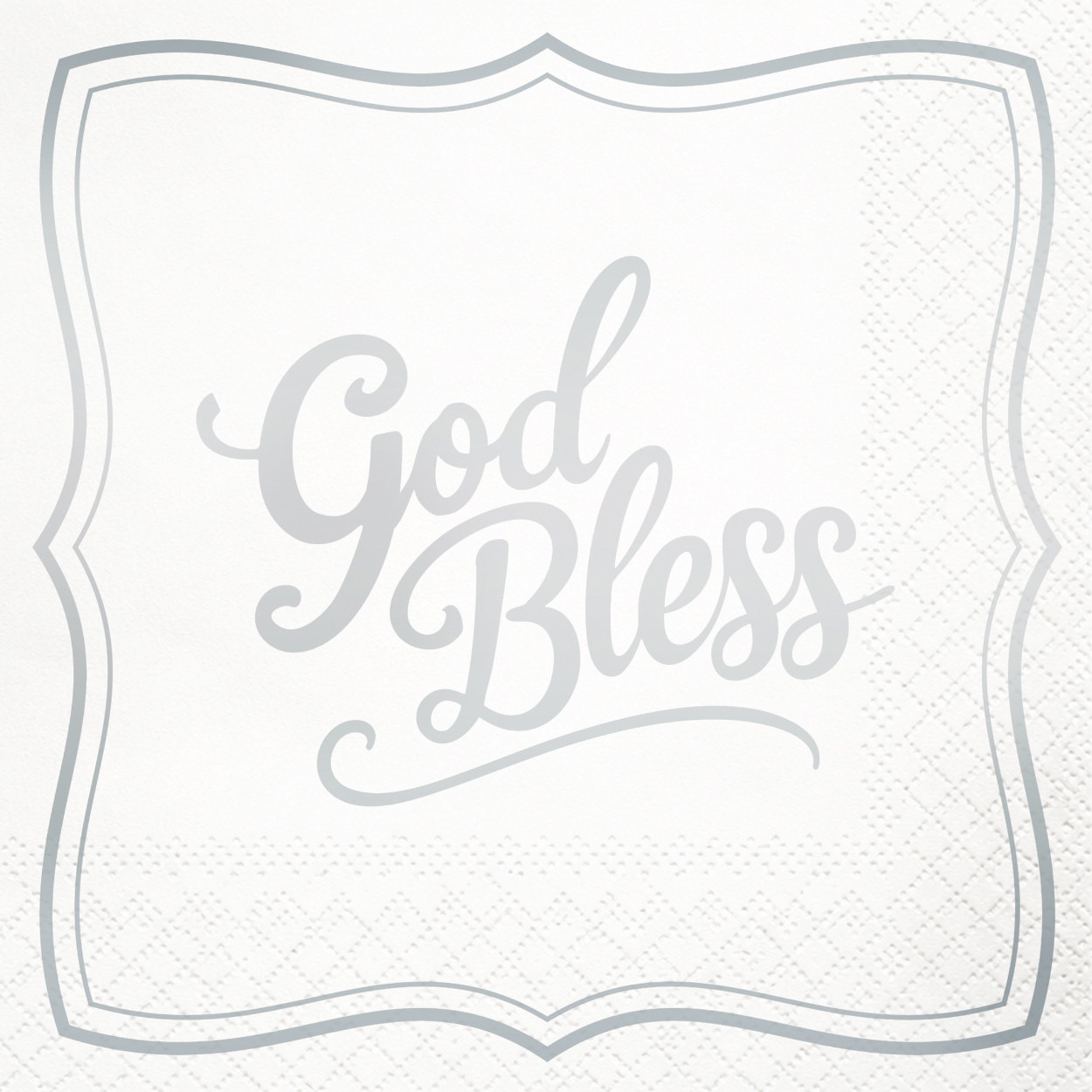 TNL-BDG-16.jpg God Blessed Baptism Lunch Napkins, 16ct. - Image 1