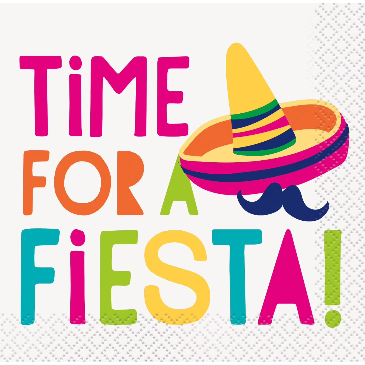 Time-for-a-Fiesta-Beverage-Napkins-16ct_32820751-c43e-4f05-a0c5-e48aecfe1d75-498b88d1ae42996f0d83759-1.jpg Fiesta "Taco Bout a Party!" Beverage Napkins 16ct. - Image 1