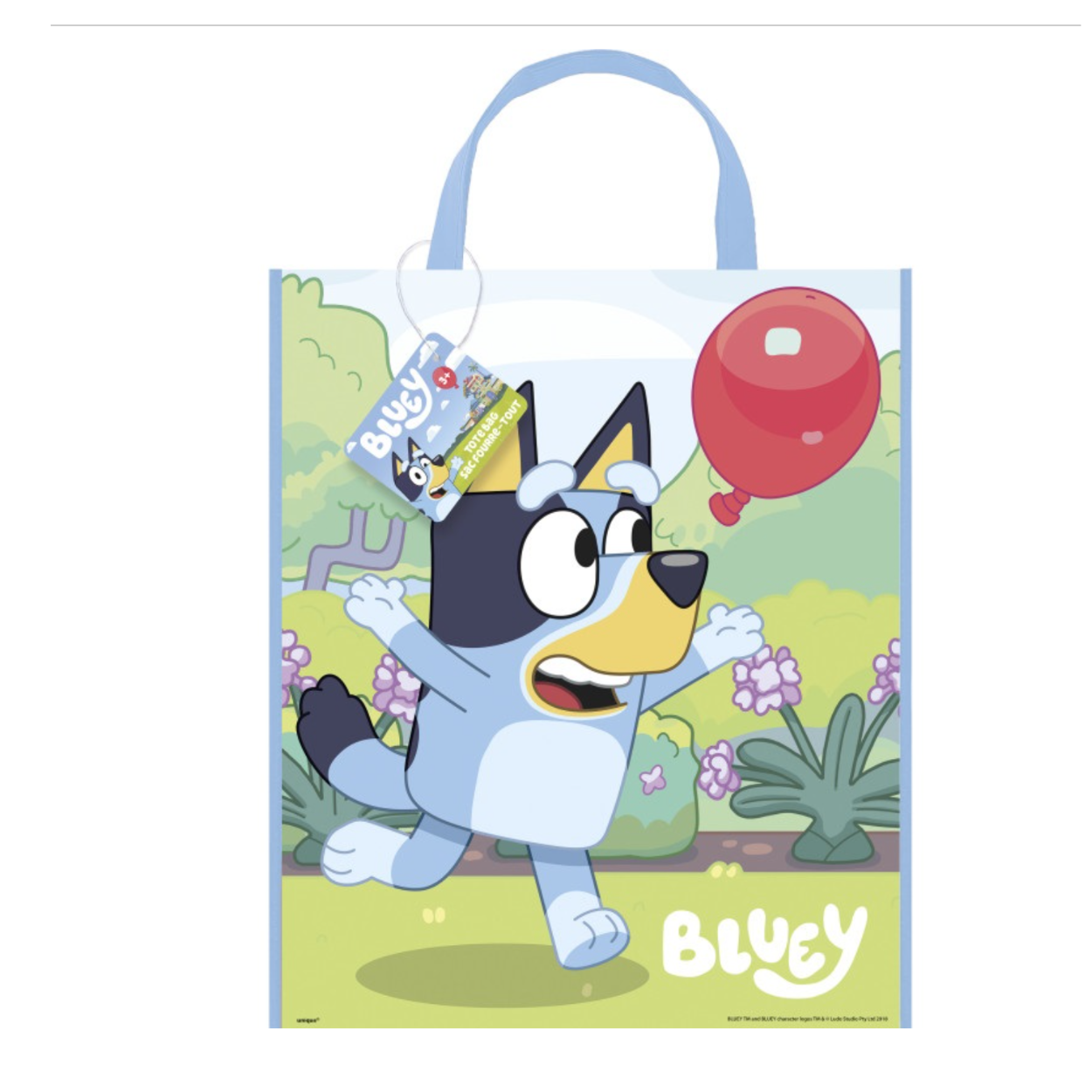 Untitled-Design-1-16.png Bluey Party Tote Bag 13" x 11" - Image 1