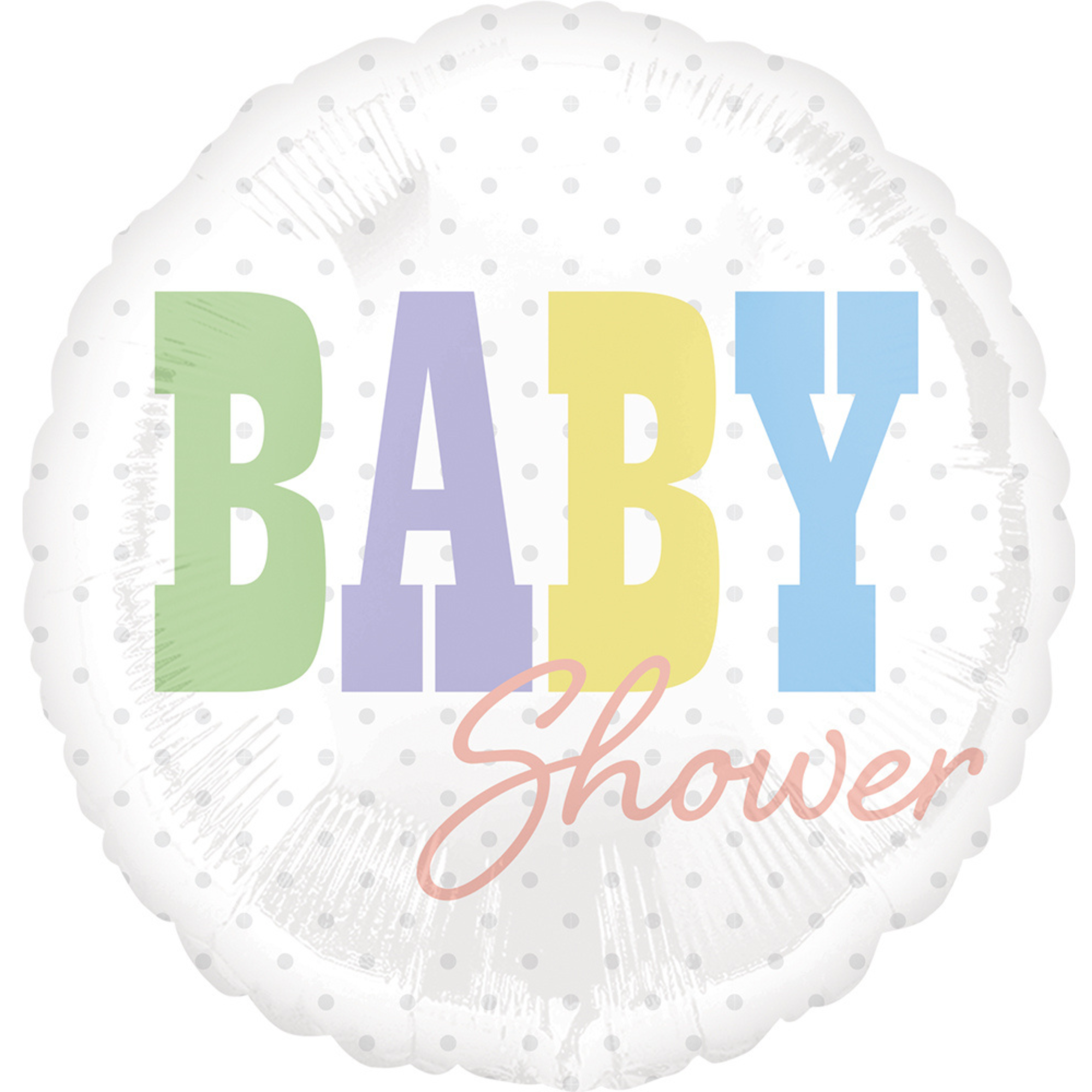 Untitled-Design-1-18-.png 18" Baby Shower Pastel 2 Sided Balloon #232 - Image 1