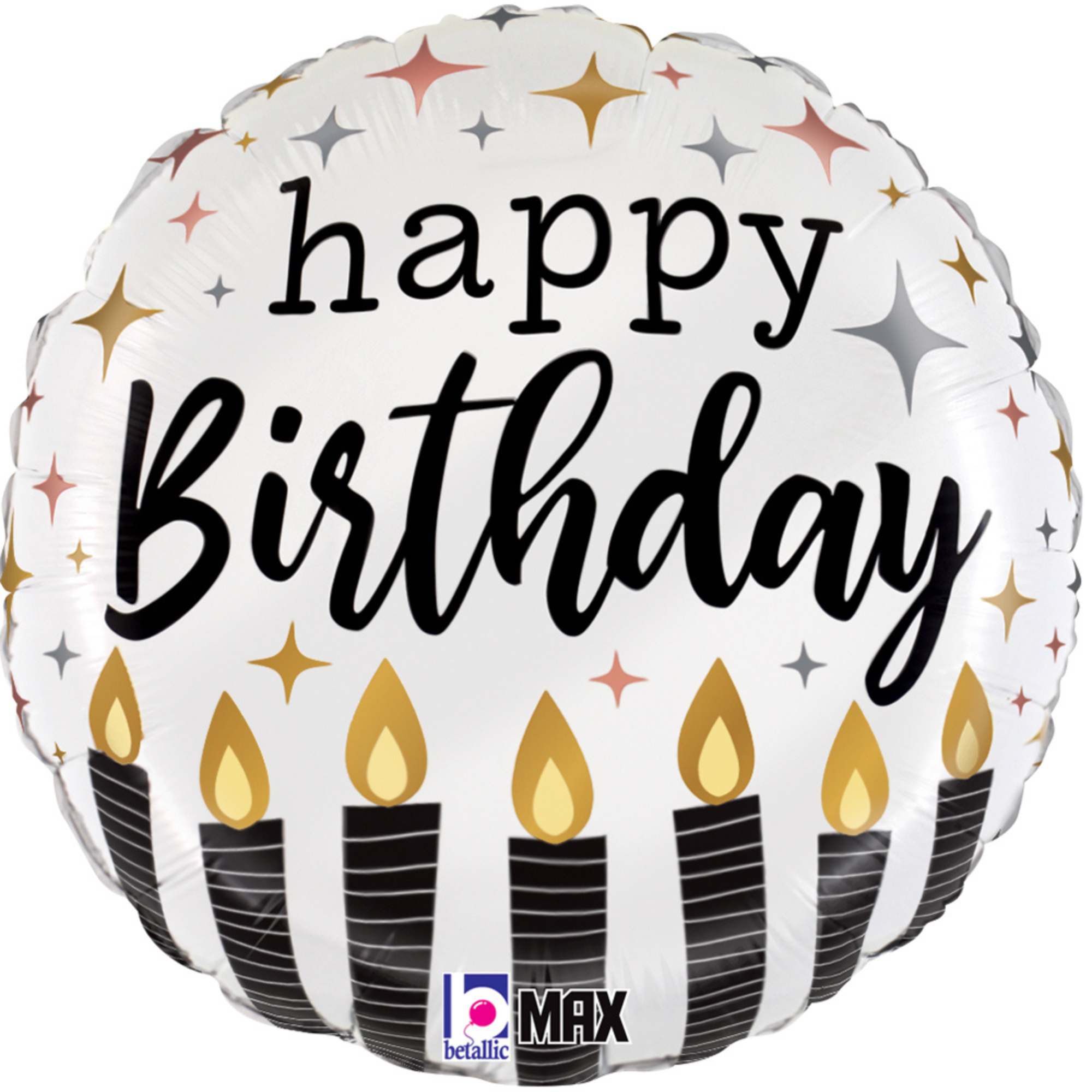 Untitled-Design-1-25-.png 18" Satin Metallic Birthday Candles Balloon #226 - Image 1