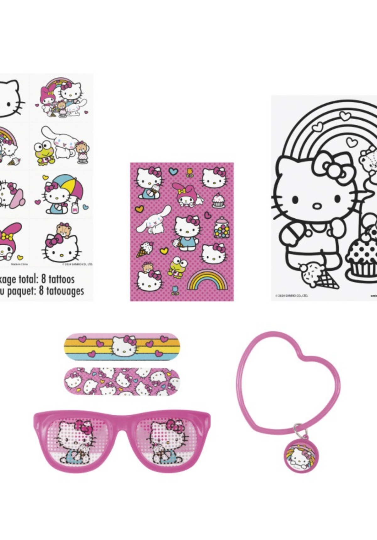 Hello Kitty & Friends Favor Pack 48pcs