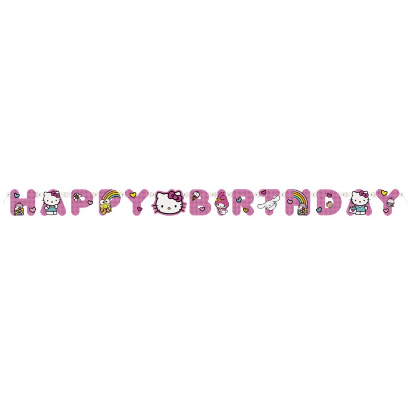 Untitled-design-2026-03-03T130955-188.png Hello Kitty and Friends "Happy Birthday" Jointed Banner 6.25ft. - Image 1