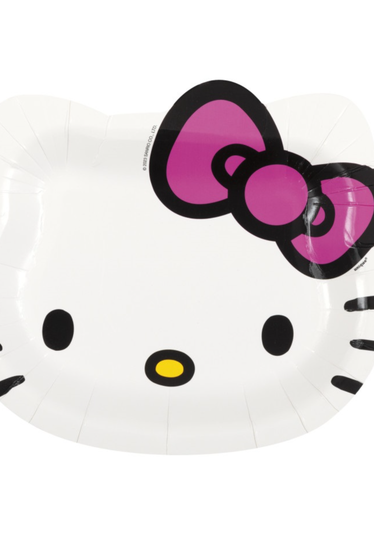 Hello Kitty & Friends Face -Shaped 6" x 7" Plates 8ct.