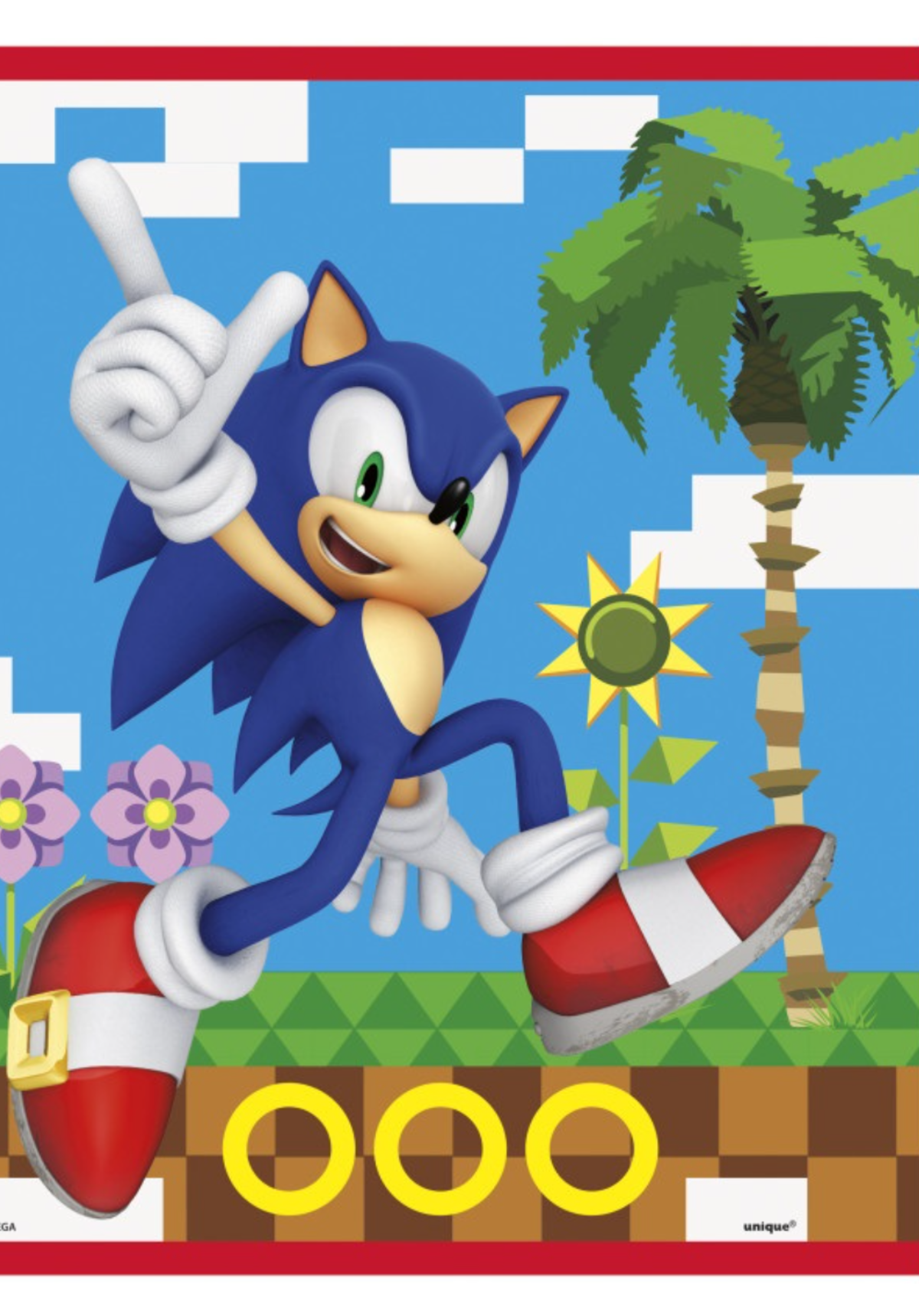 Sonic the Hedgehog Loot Bags 8ct.