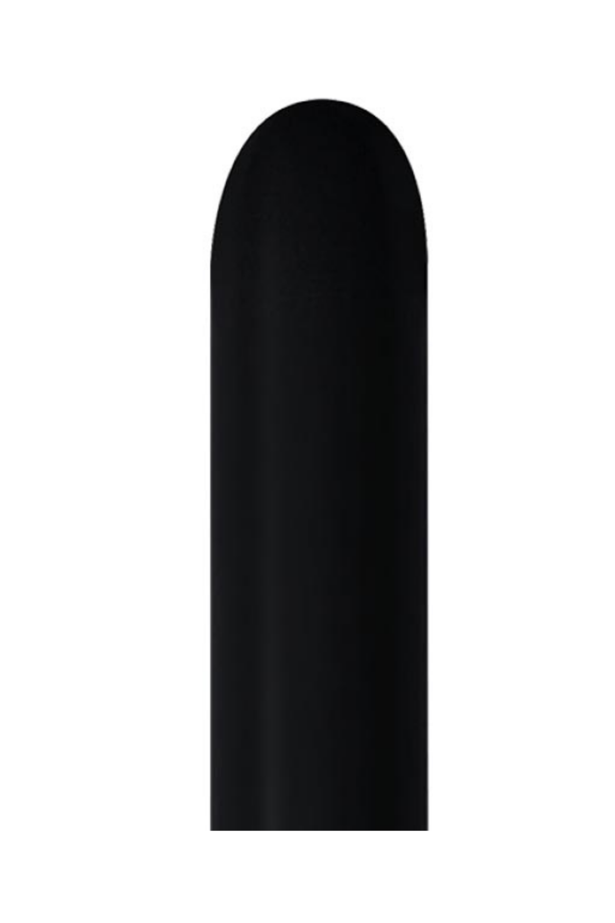 260 Black Nozzle Up Latex Balloon 50ct.