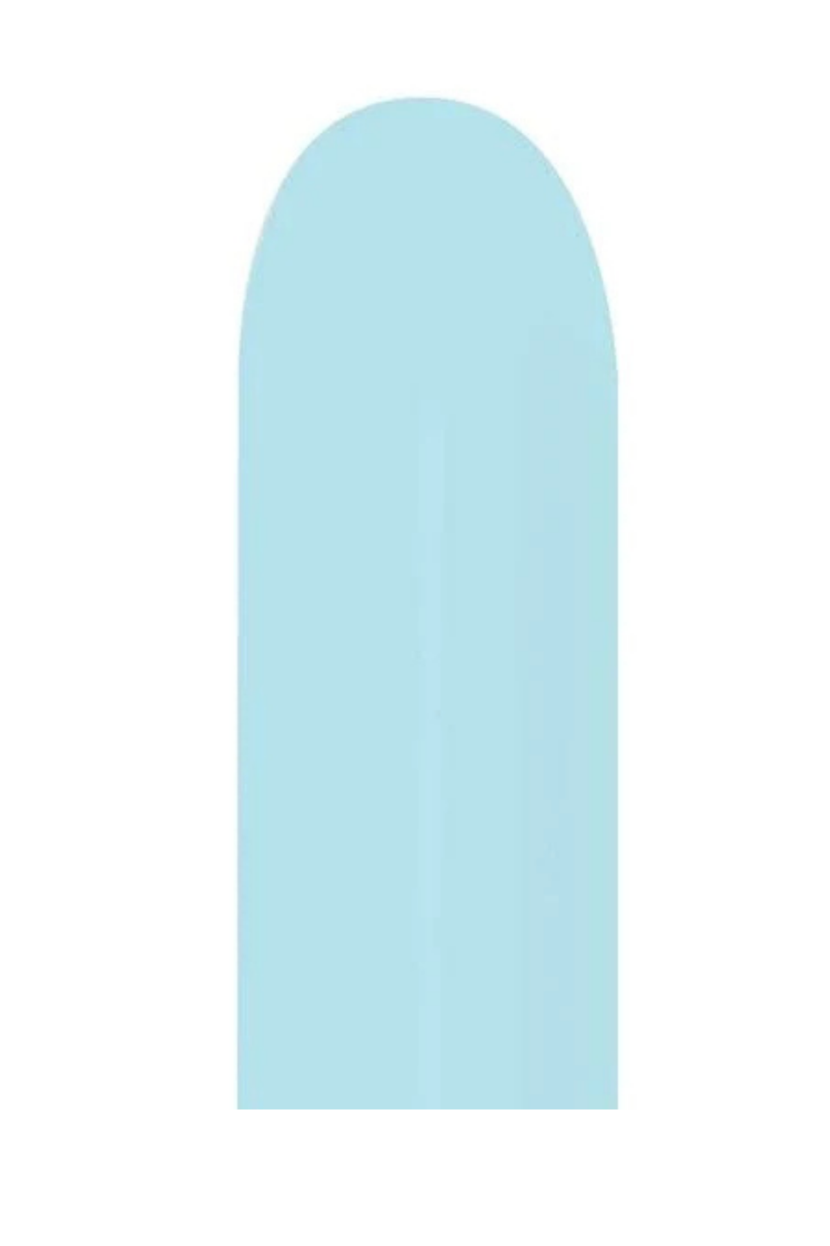 Sempertex 260B Pastel Matte Blue Latex Balloon 50ct.