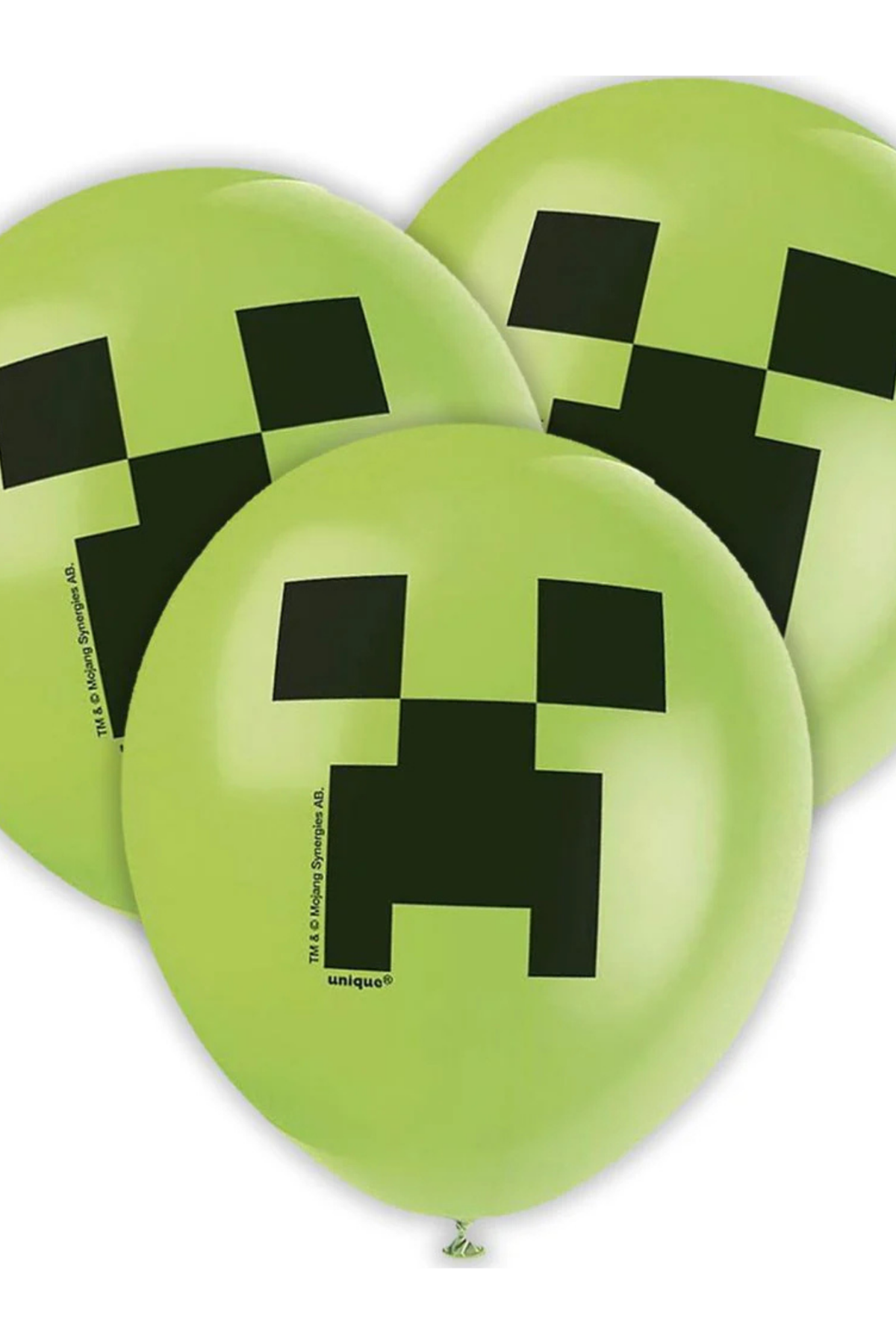 8CT 12" MINECRAFT BALLOONS