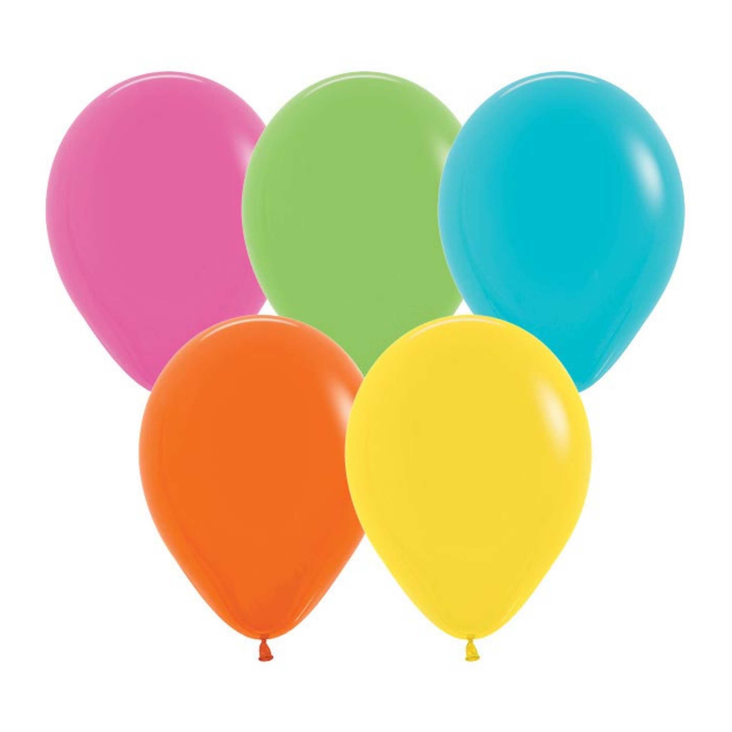 Untitled-design-72.png Tuftex Tropical Assorted 11 inch Latex Balloons 100ct. - Image 1