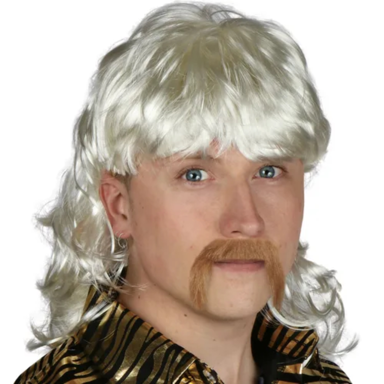 YW-84001.jpg TIGER MULLET BLONDE WIG - Image 1