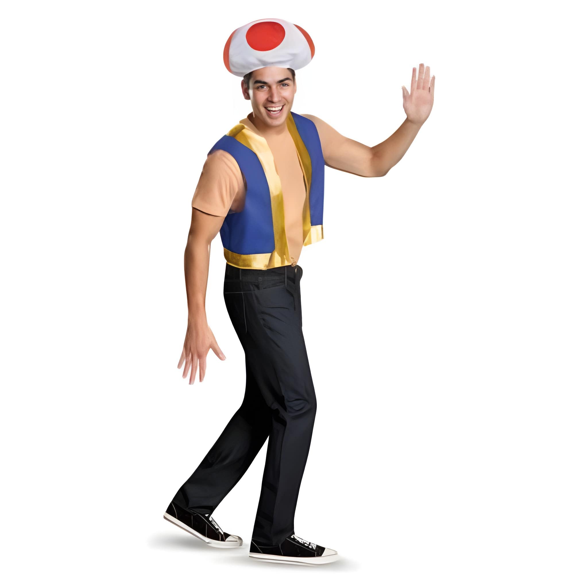 a4ywn7fxwbyvxewnmgez.jpeg Toad Kit - Adult Costume Kit - Nintendo - Image 1