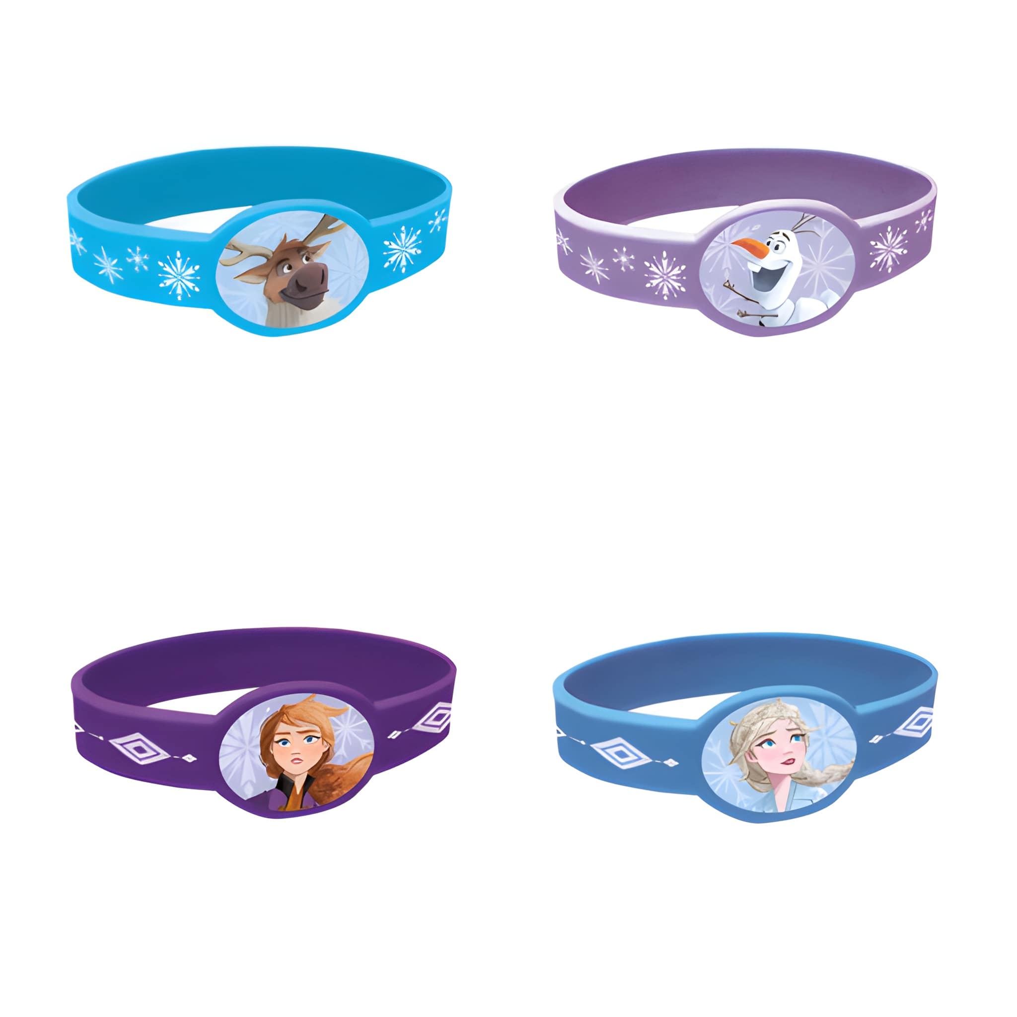 apkvuusbia4oh4fowj7p.jpeg Disney Frozen 2 Stretchy Bracelets 4ct. - Image 1