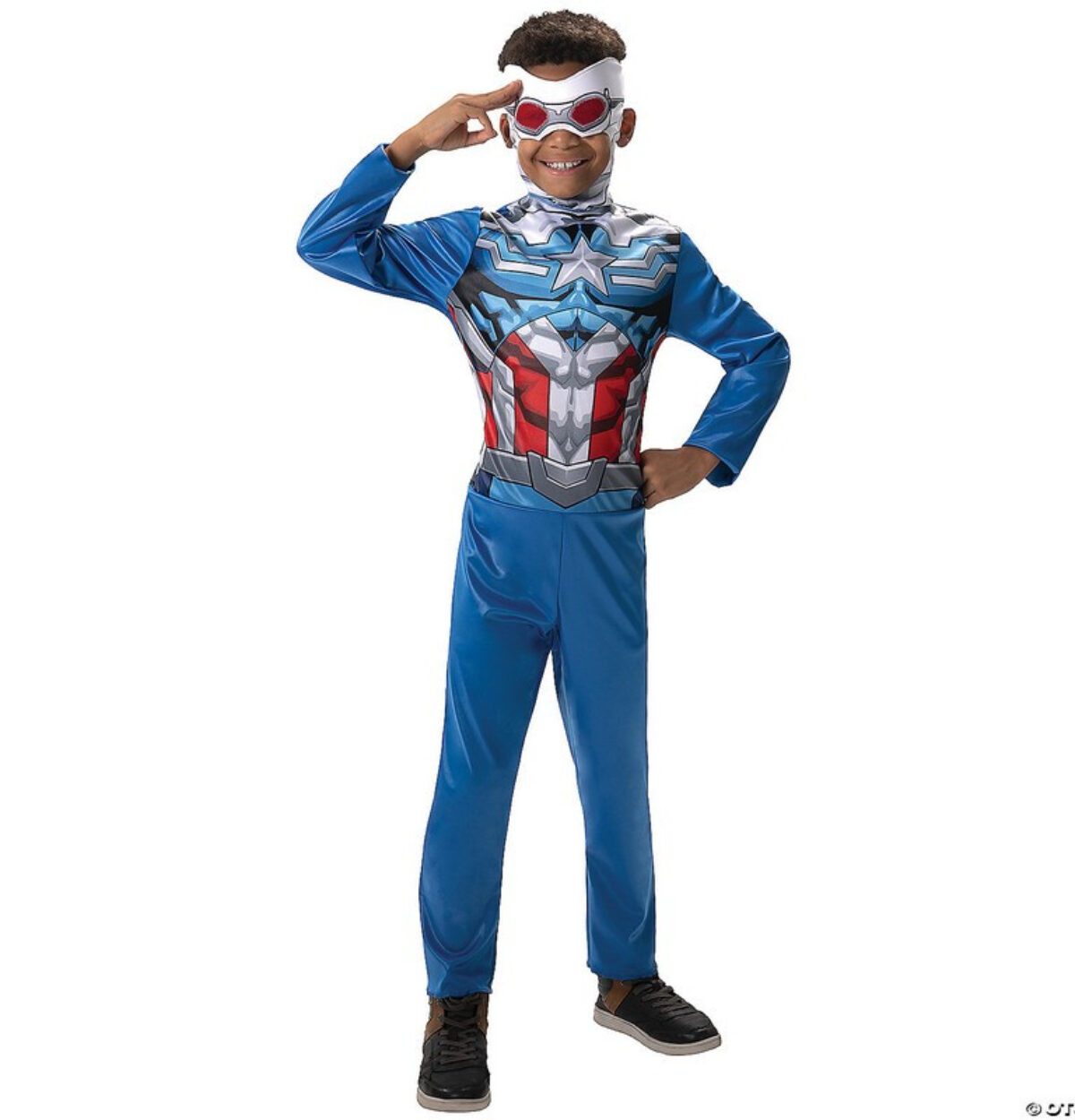 MARVEL -VALUE CHILD COSTUME-CPT AMERICA (S WILSON) MD (1) BL