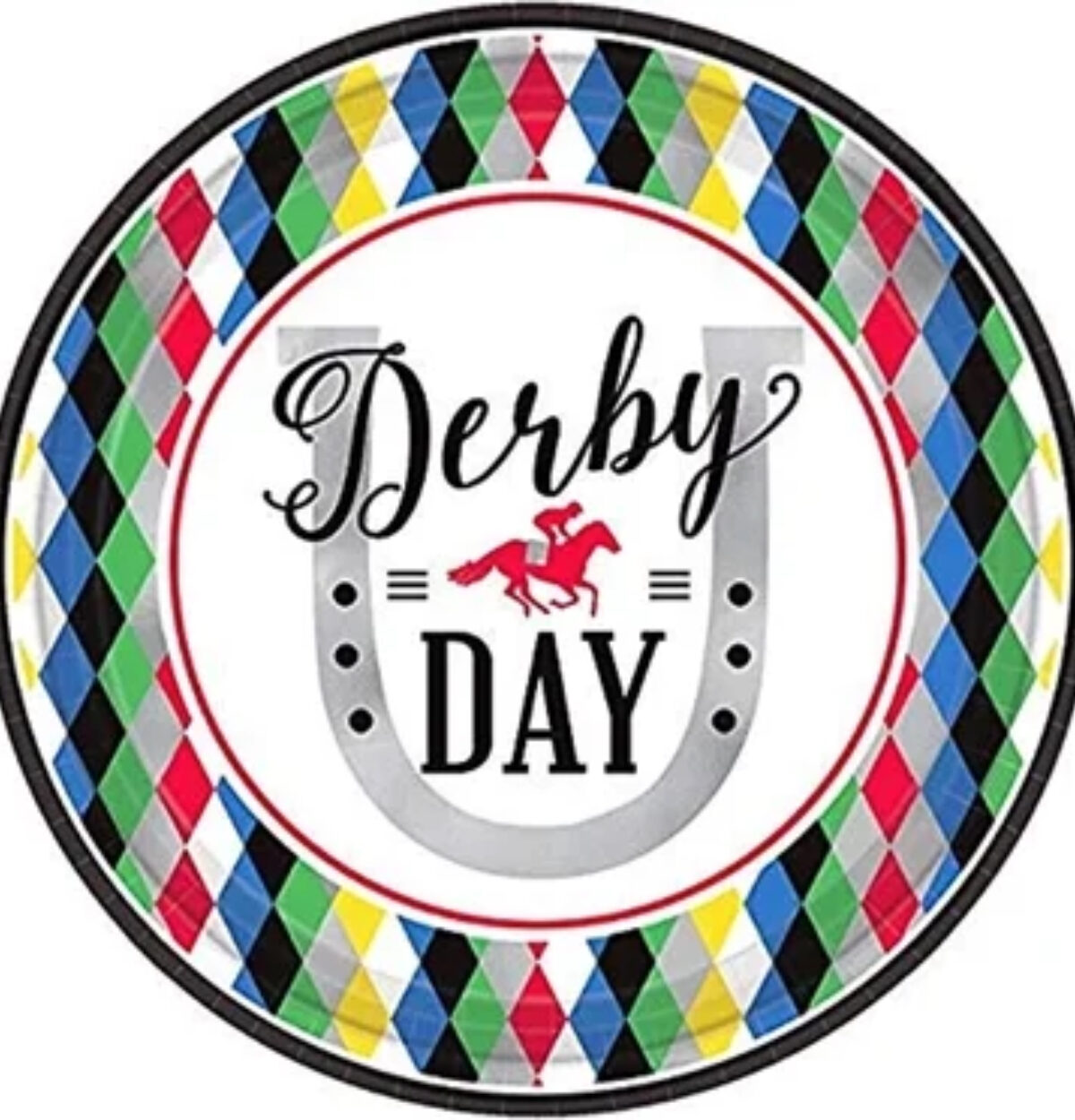 Derby Day 9" Plates 8ct.