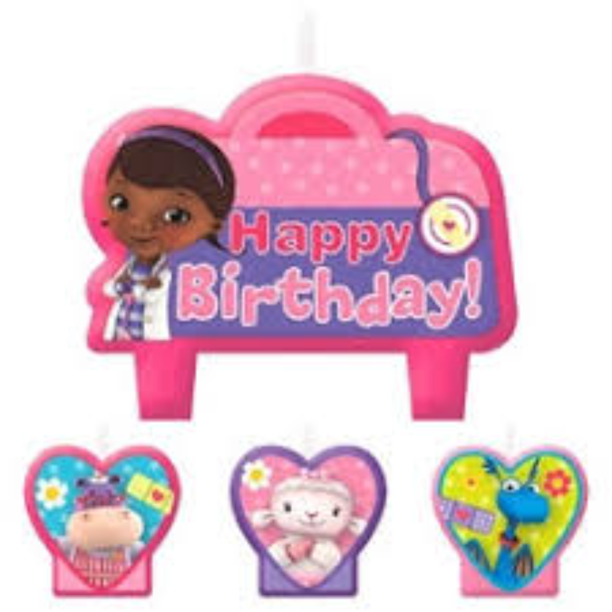 download-2026-06-06T152040-151.jpg Doc McStuffins Bday Candle - Image 1