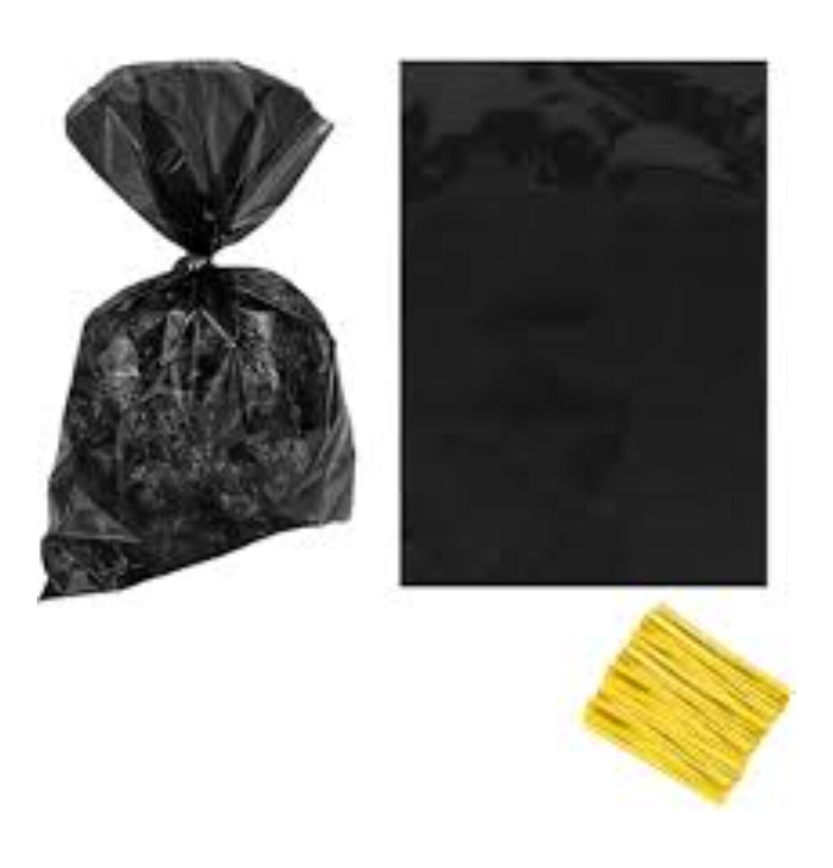 30 BLACK CELLO BAGS 30CT.