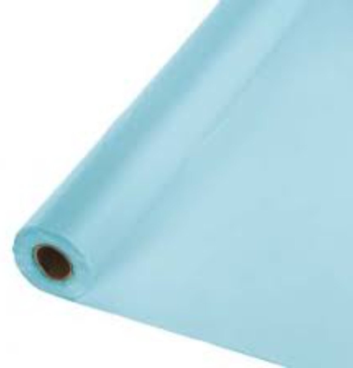PLASTIC TABLE COVER ROLL 40"X100' PASTEL BLUE