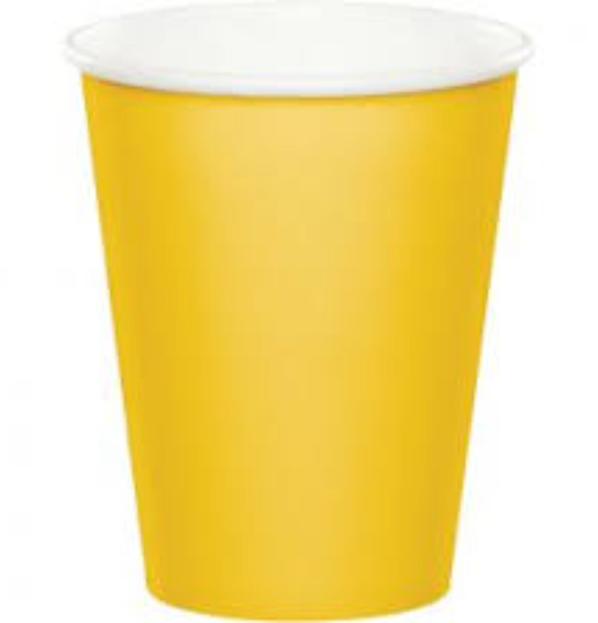 School Bus Yellow 9oz Cups 24ct