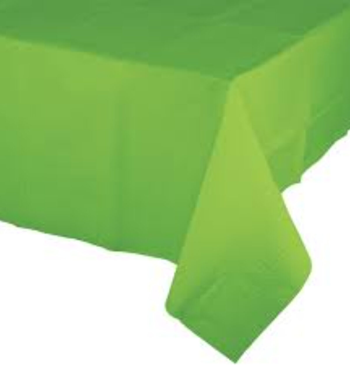 Fresh Lime Plastic Tablecover 54"x108"