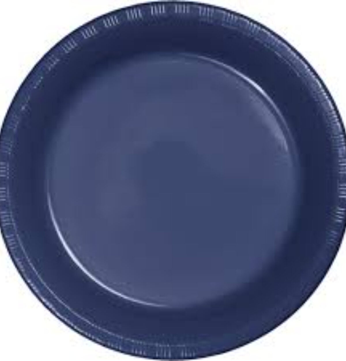 Navy Blue 10.25" Plastic Plates 20ct.