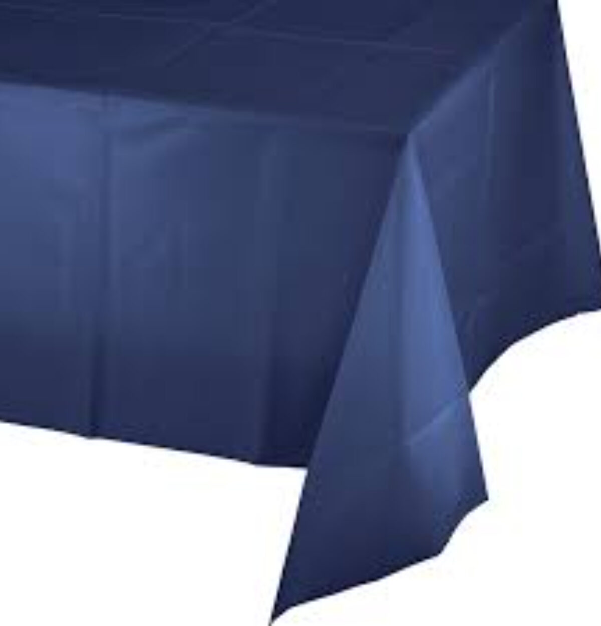 Navy Plastic Table Cover 54"x108"