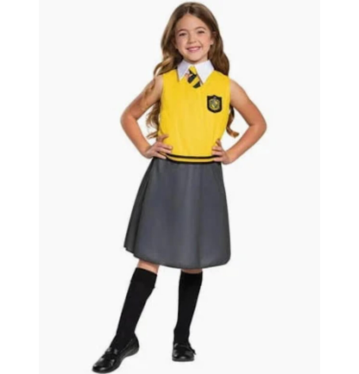 HUFFLEPUFF DRESS CLASSIC COSTUME L 10 TO 12