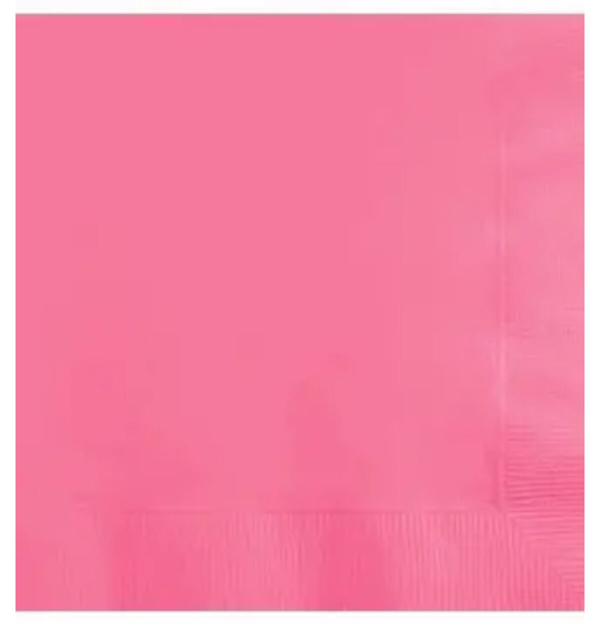 Candy Pink Beverage Napkins 50ct. 2Ply