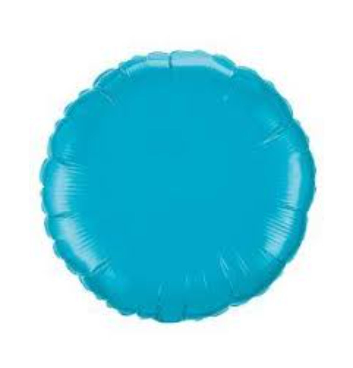 18" Turquoise Round Balloon