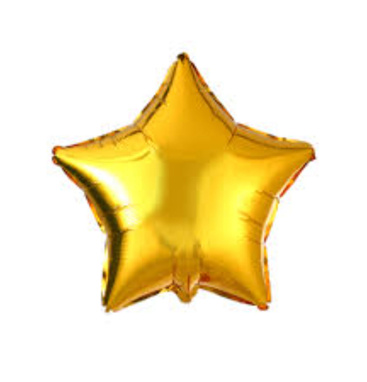 18" HX Chrome Gold Sateen - Star Balloon #760