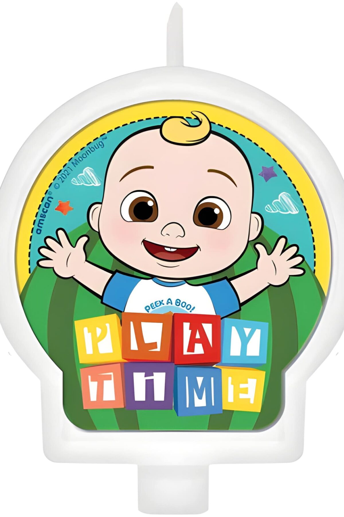 Cocomelon Birthday Candle 1ct.
