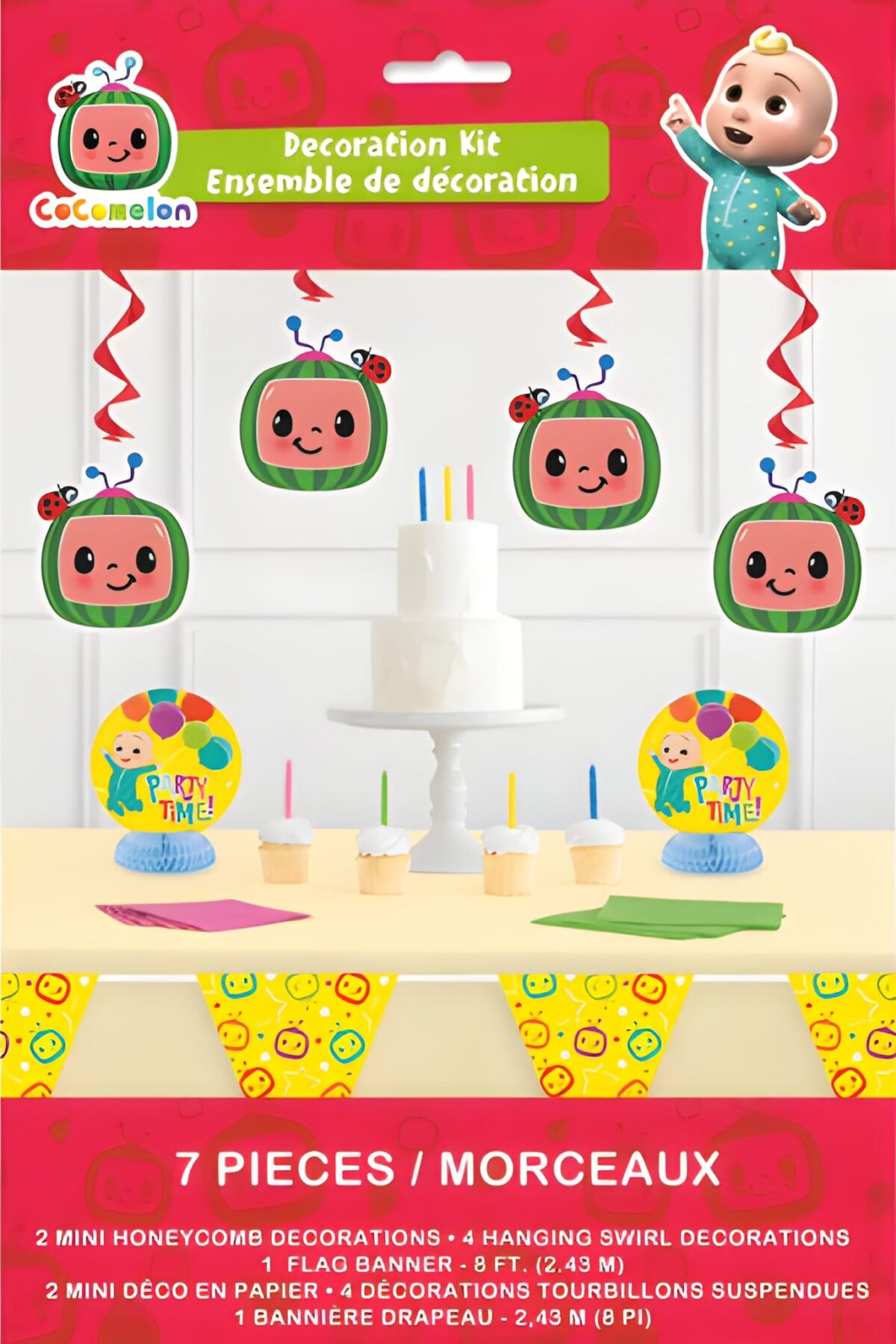 Cocomelon Decorating Kit 7pcs