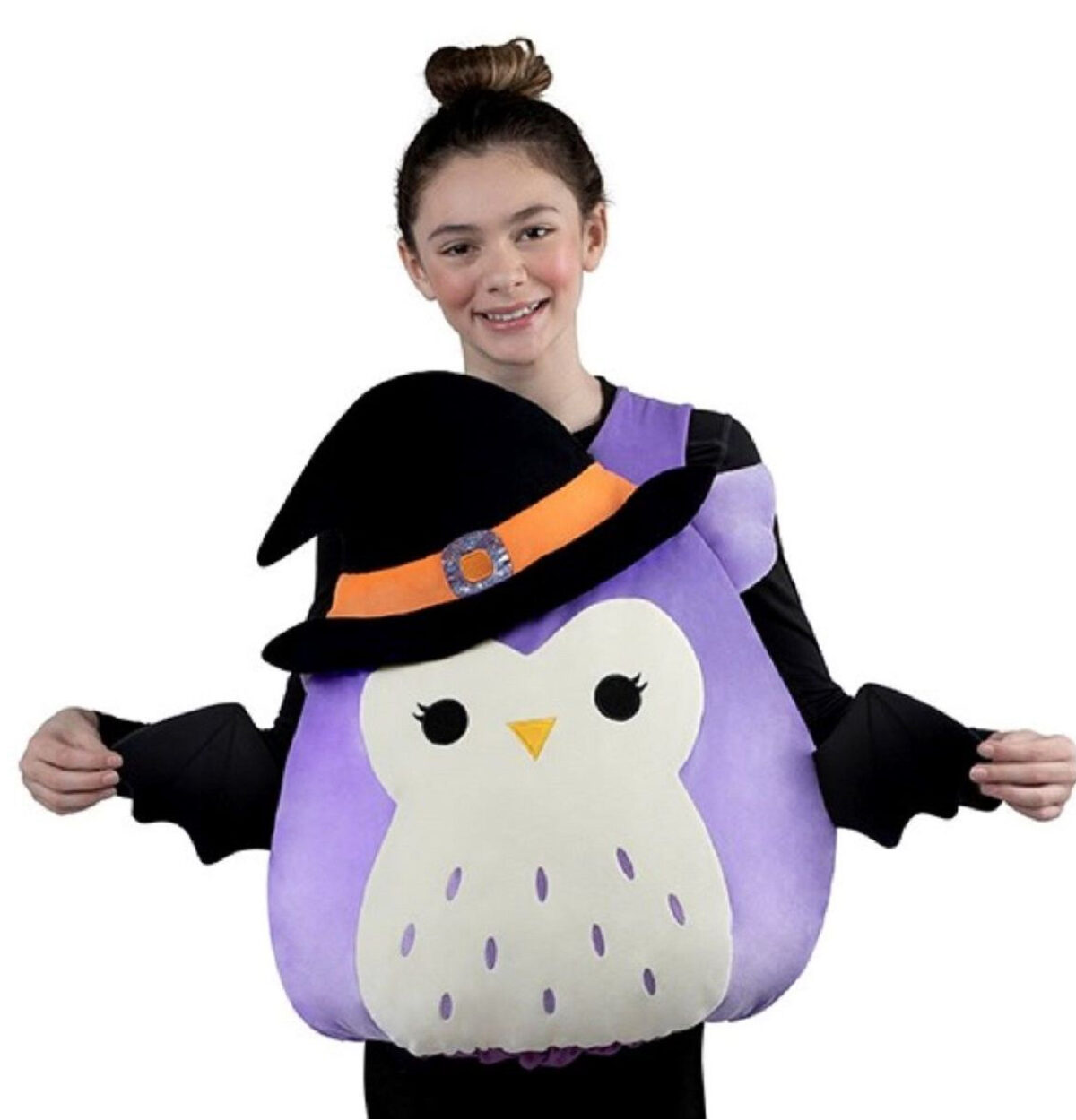 SQUISHMALLOWS - CHILDREN'S VEST - HOLLY THE OWL (1) BL