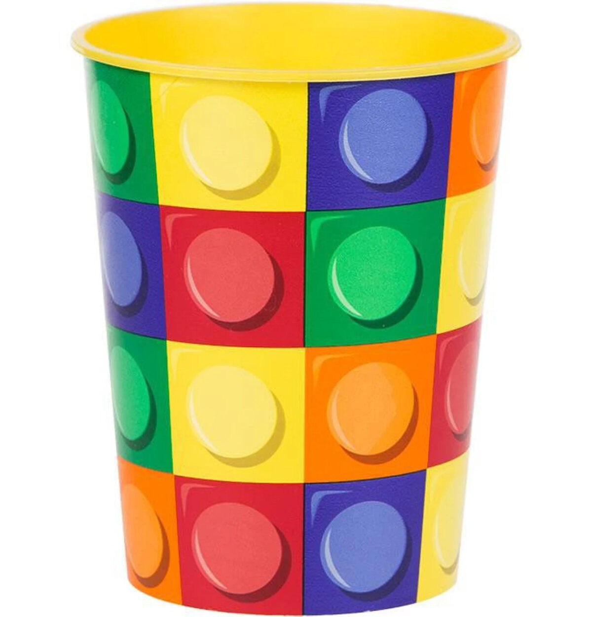 Block Party 16oz Plastic Favor Cup