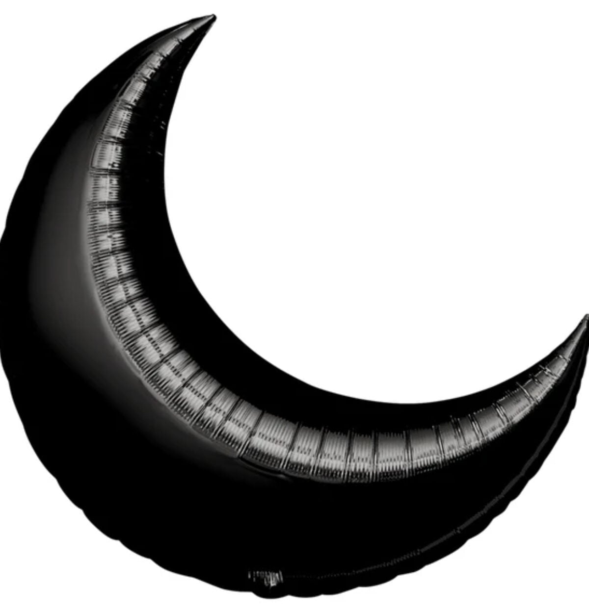 35" Onyx Crescent Moon Balloon #328