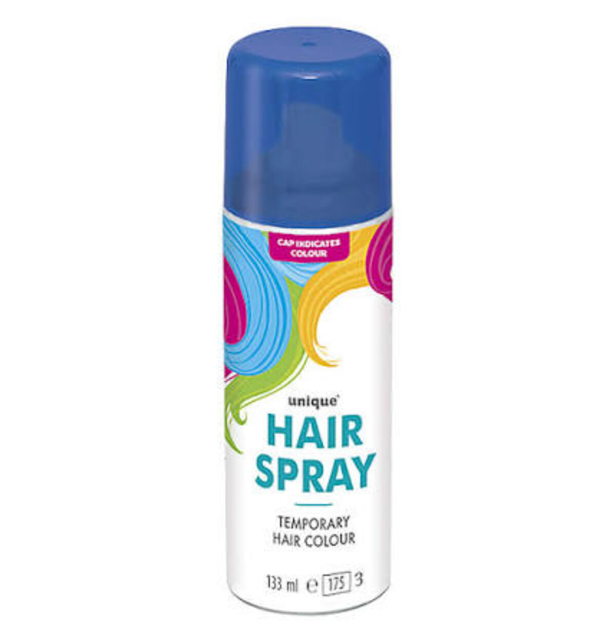 Neon Hair Spray Blue