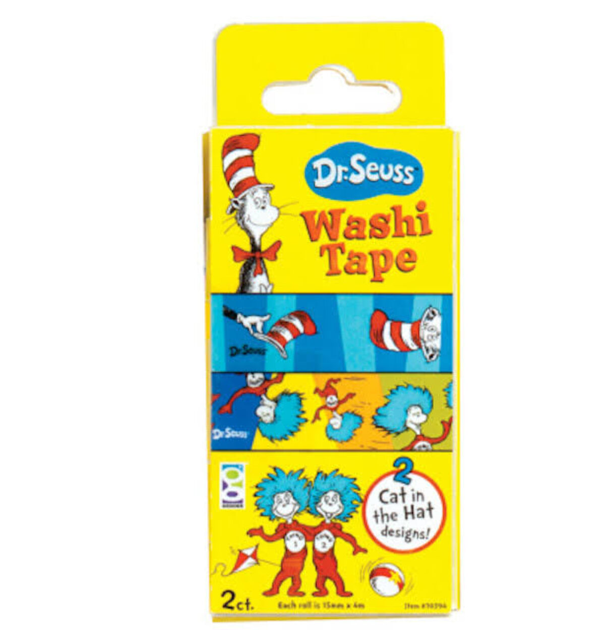 Dr. Seuss 2Ct. Paper Tape Dispensers