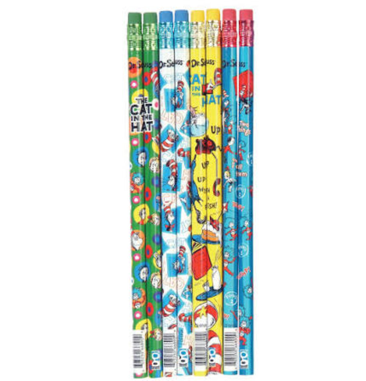 Dr. Seuss Cat in the Hat Pencils