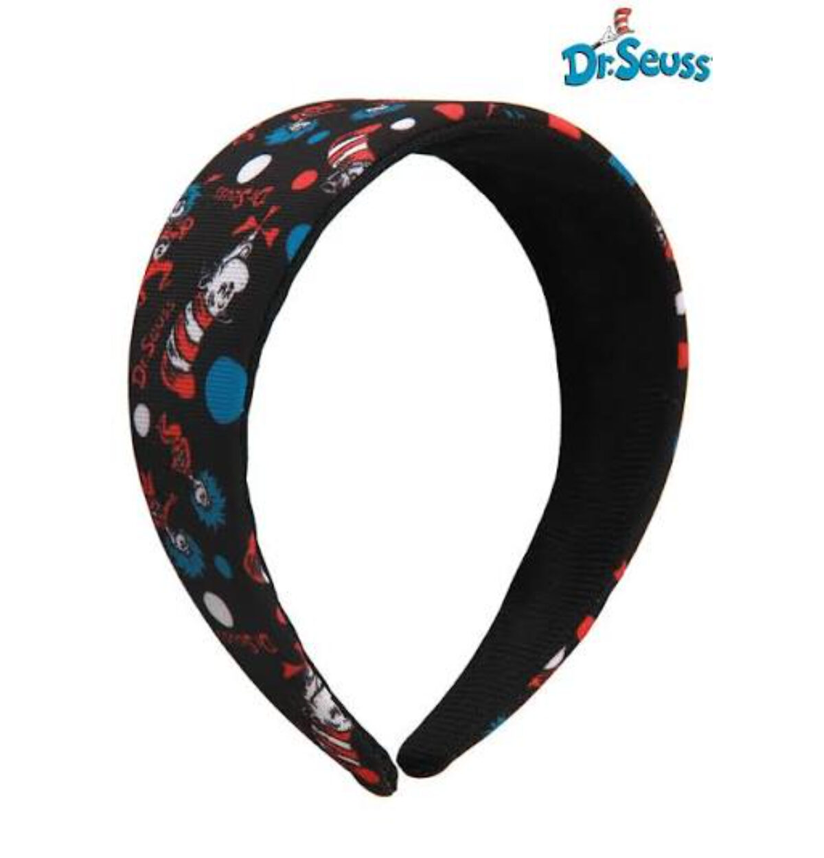 Dr. Seuss The Cat in the Hat Pattern Headband