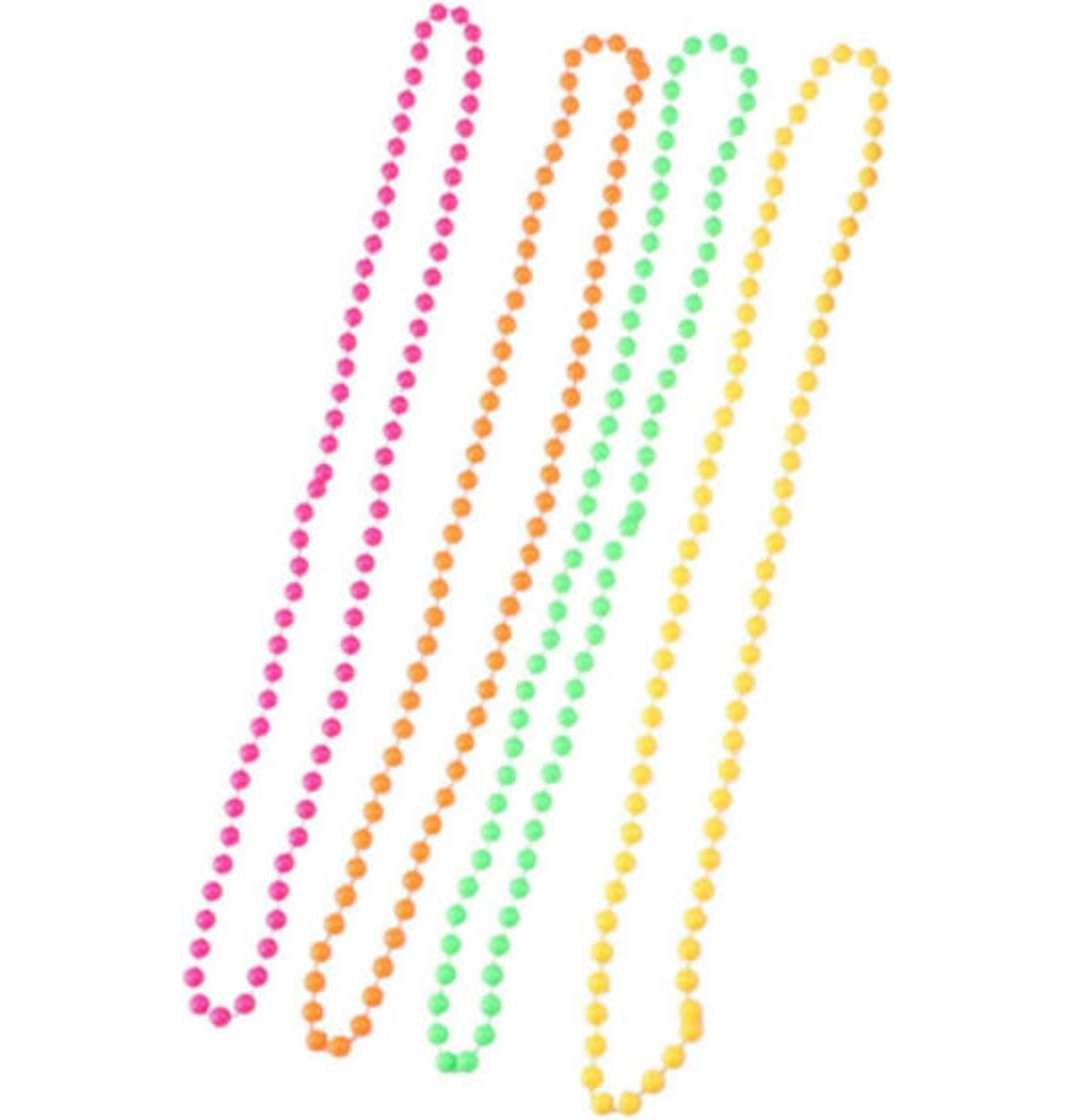 Neon Party Beads 6PCS